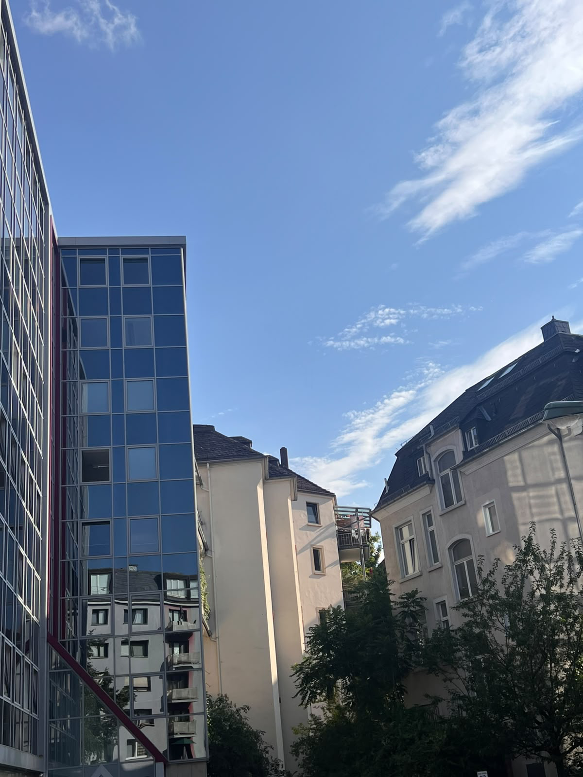 Klassische Altbau-Straße im Frankfurter Nordend